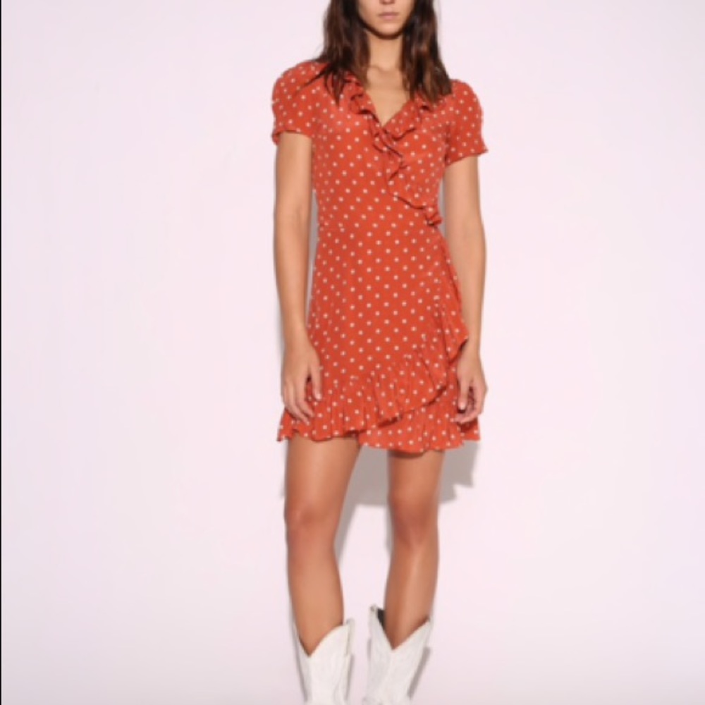 Realisation Par Valentina Dress in Rust